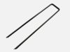 [U型ピン(標準)]セットになっているU型の止めピンです。直径4mm×長さ200mm。U型ピンは2点で固定するため支持力のあるピンです。