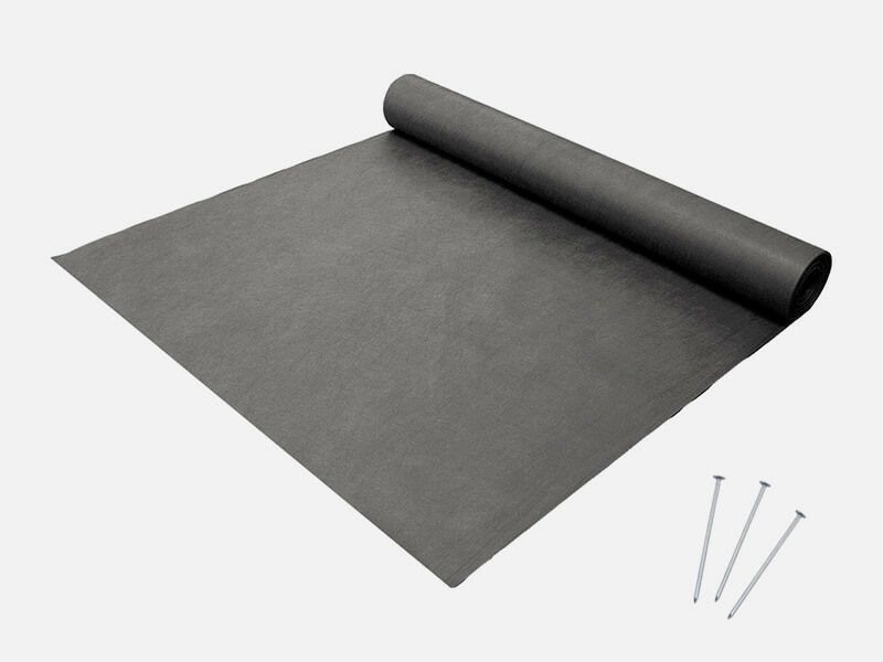 砂利や人工芝の下地に最適！芽も根も防ぐ!(大頭釘50本付)