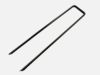 [Uピン(中)]セットになっている標準サイズの止めピンです。直径4mm×長さ200mm。 U型ピンは2点で固定するため支持力のあるピンです。