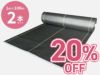 【20%OFF】「日本製大面積専用草なしシート」 1m×100m（2本セット）